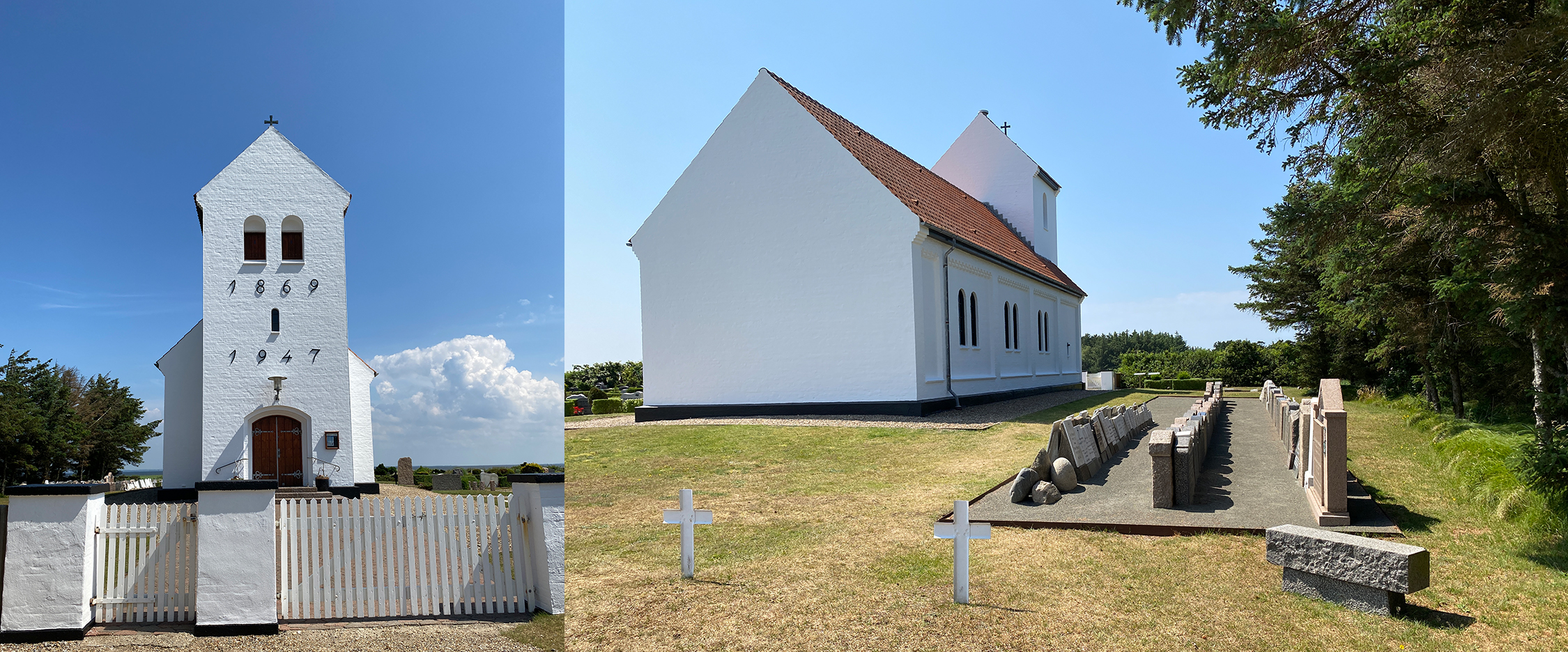 Haurvig Kirche am Ringkobing Fjord