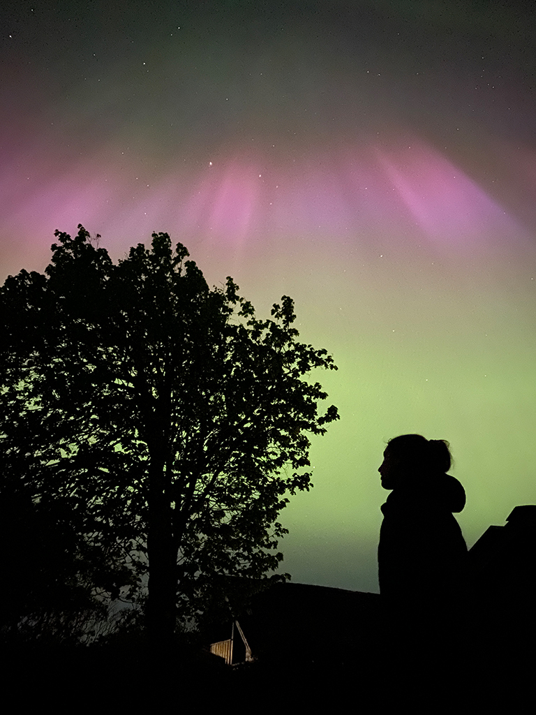 Overhead Aurora