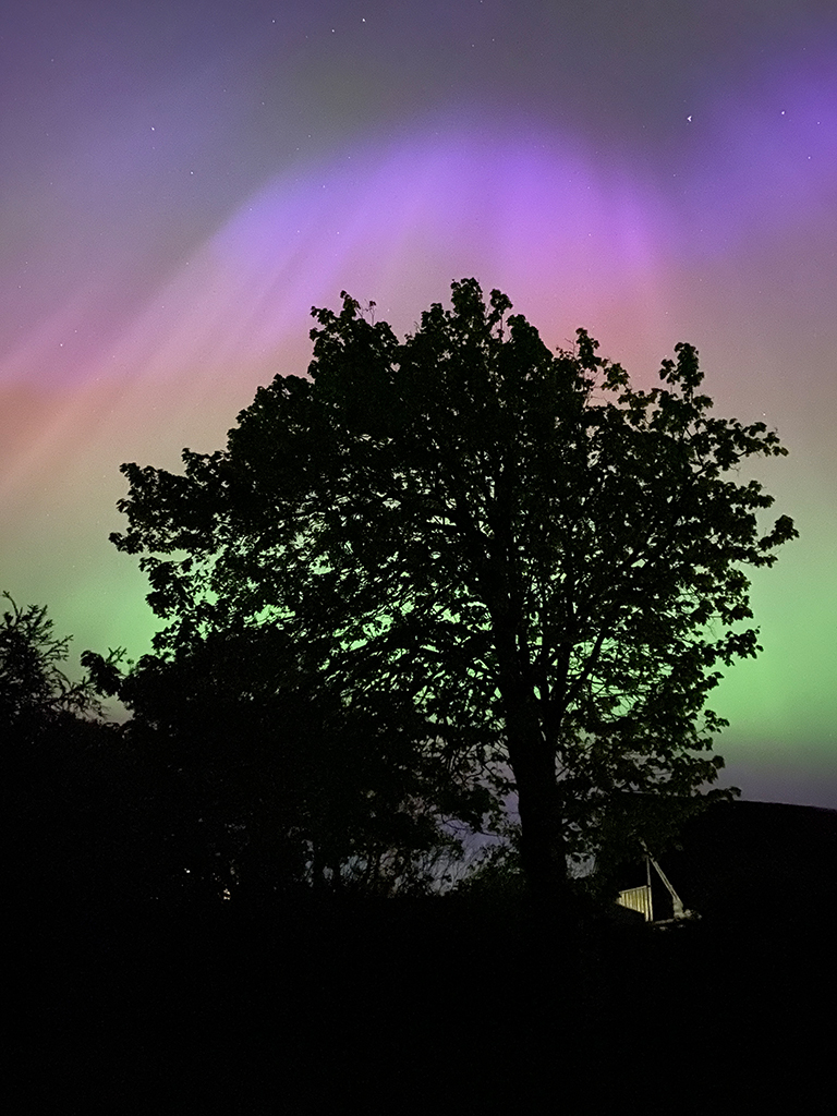 Overhead Aurora