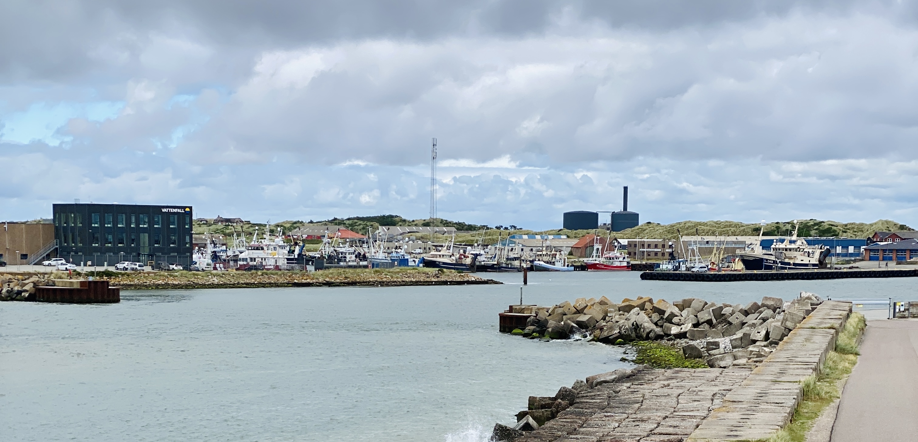 Hvide Sande Hafeneinfahrt