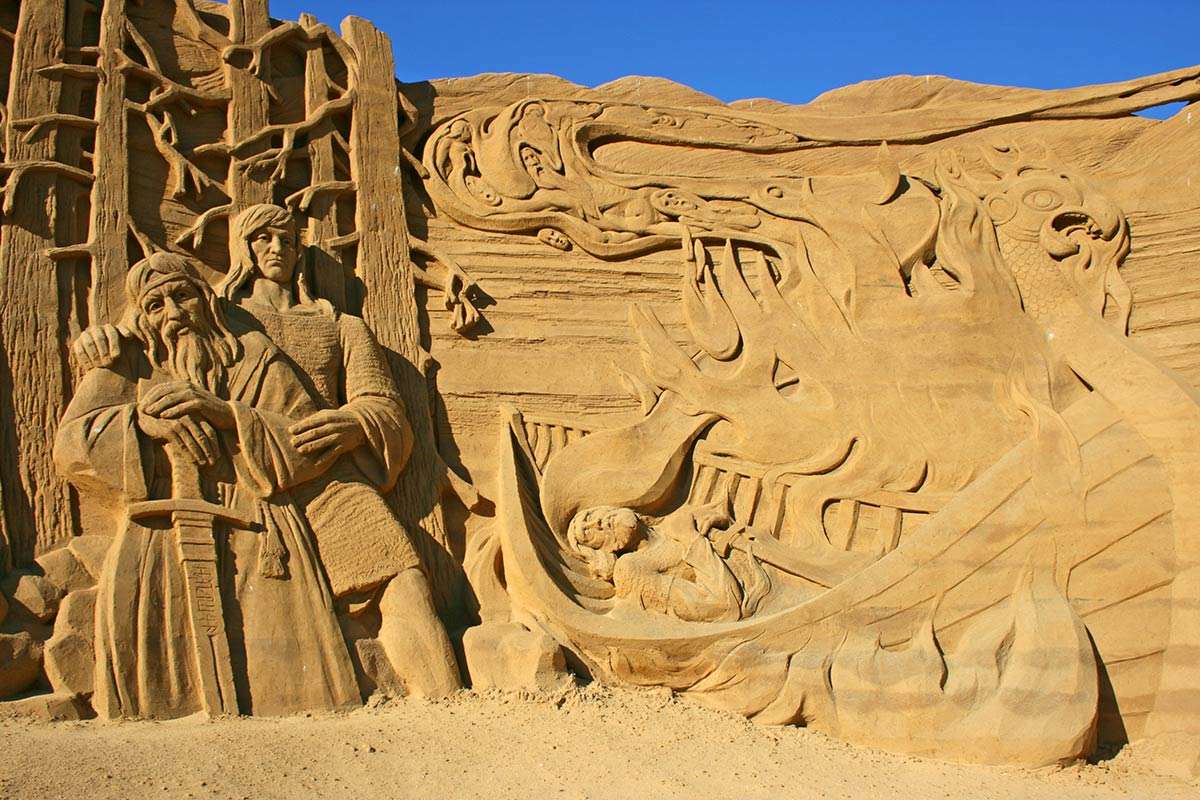 sandskulpturer soendervig